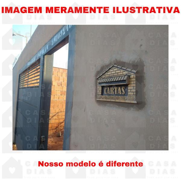 Imagem de Caixa De Correio Cartas Colonial Para Muro Parede Grade