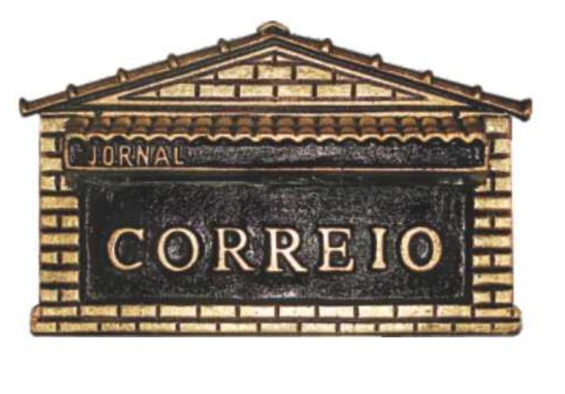 Imagem de Caixa De Correio Ouro Nº2 1 Tijolo 31cmX16cmX20cm - Fortral