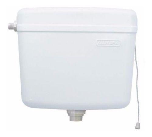 Caixa De Descarga Parede Vaso Sanitário Branca Alumasa 9 Lt Imagem de Caixa De Descarga Parede Vaso Sanitário Branca Alumasa 9 Lt