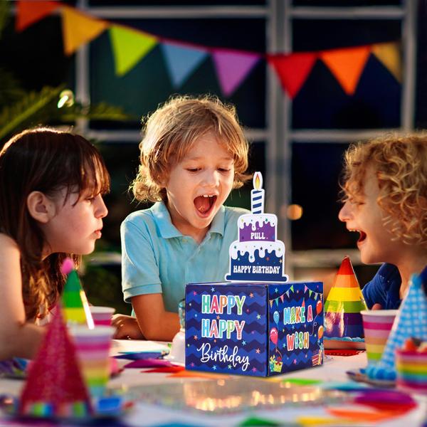 Caixa de dinheiro Meiidoshine Birthday para presente em dinheiro com 100 sacolas Imagem de Caixa de dinheiro Meiidoshine Birthday para presente em dinheiro com 100 sacolas