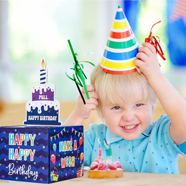 Caixa de dinheiro Meiidoshine Birthday para presente em dinheiro com 100 sacolas Imagem de Caixa de dinheiro Meiidoshine Birthday para presente em dinheiro com 100 sacolas
