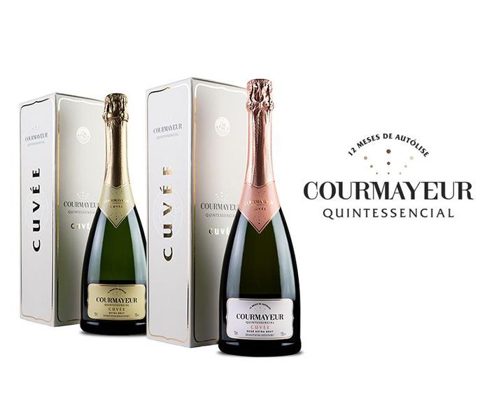 Imagem de Caixa de Espumante Quintessencial Rosé Extra Brut Courmayeur 6 x 750 ml