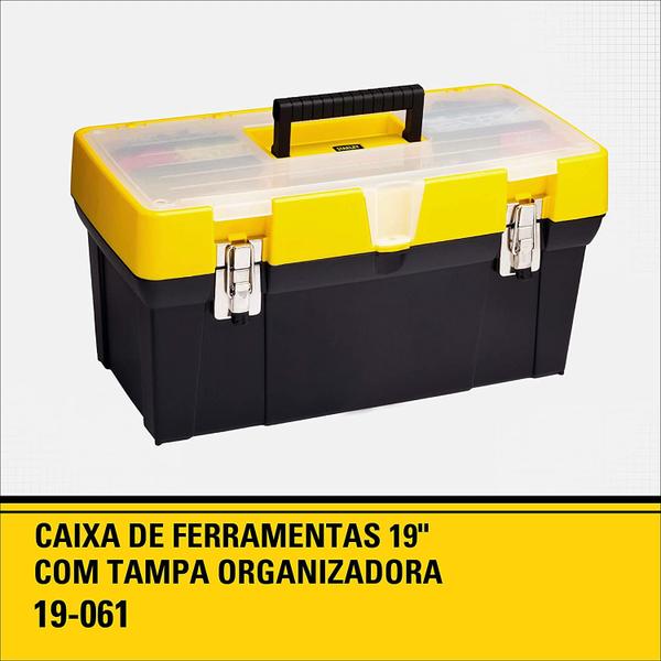 Imagem de Caixa De Ferramentas 49,2 X 26 X 24,8 Cm - 19-061 - Stanley