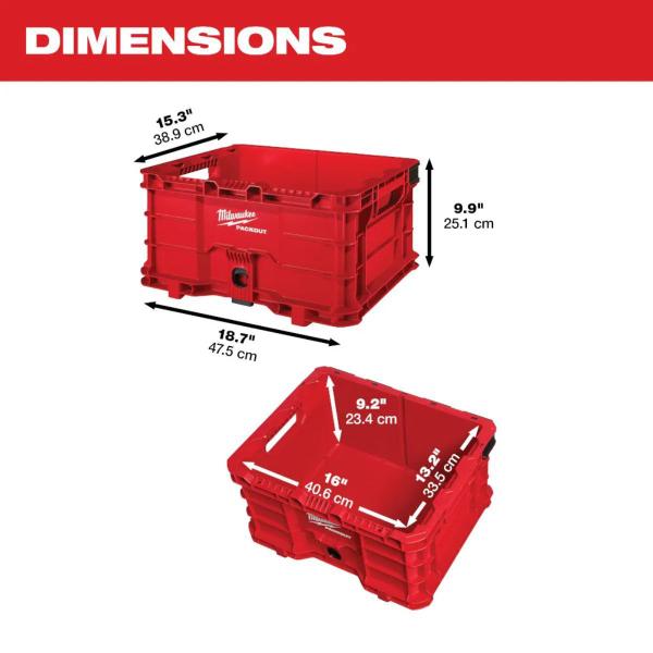 Imagem de Caixa de Ferramentas Packout com Alças Laterais 48-22-8440 - Milwaukee