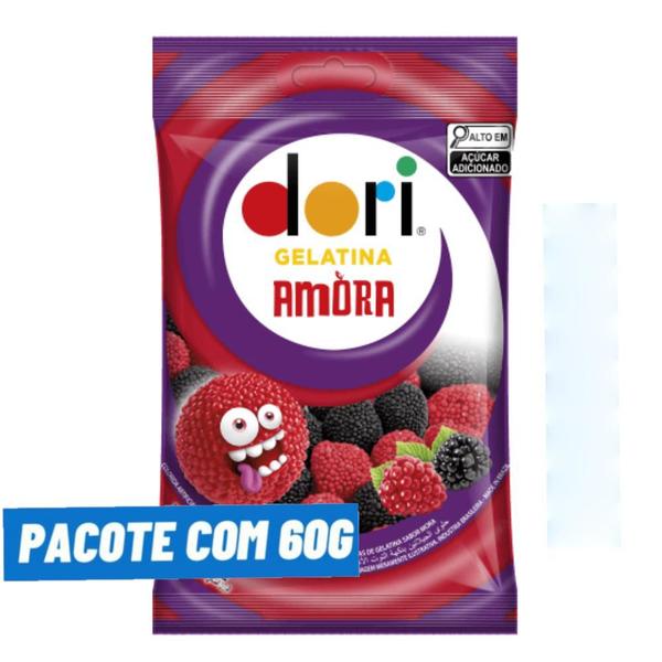 Imagem de Caixa de Gelatina Amora 16x60gr (REF. 16036) - Dori