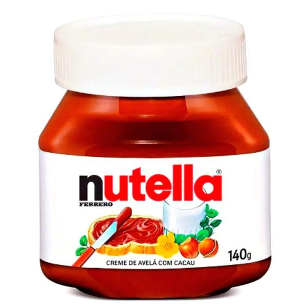 Imagem de Caixa De Nutella 140g Creme de Avelã FERRERO - 1 cx c/ 10un