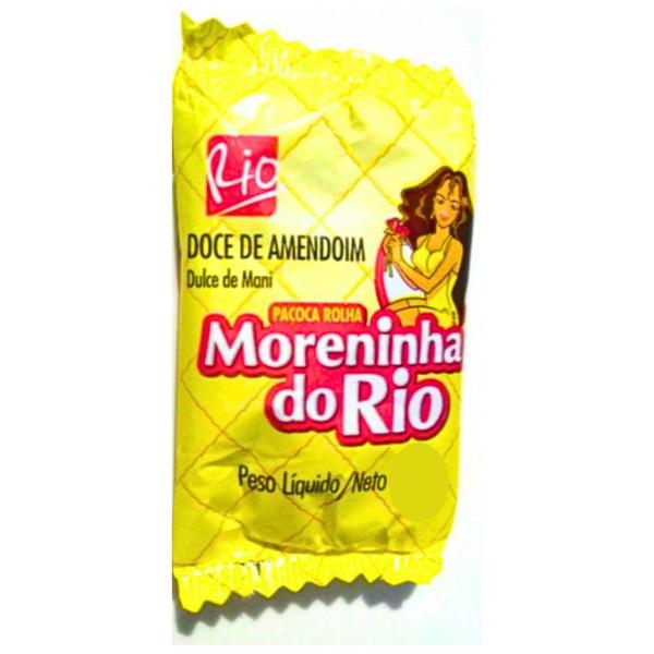 Imagem de Caixa De Paçoca Rolha Moreninha Do Rio - 100un