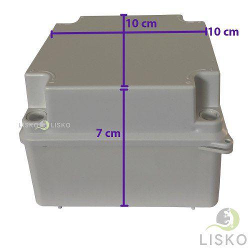 Imagem de Caixa De Passagem Sobrepor Elétrica 10x10x7 Opaca Cinza