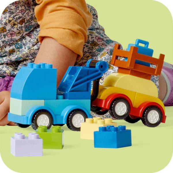 Imagem de Caixa de Peças Carros e Caminhões Lego Duplo