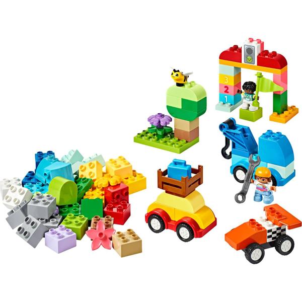 Imagem de Caixa de Peças Carros e Caminhões Lego Duplo