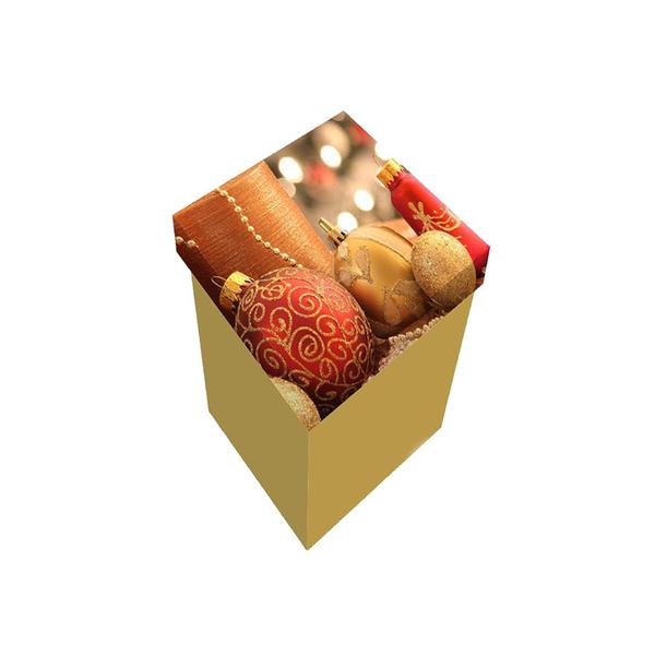 Imagem de Caixa de Presente Natal - 12cm x 21cm