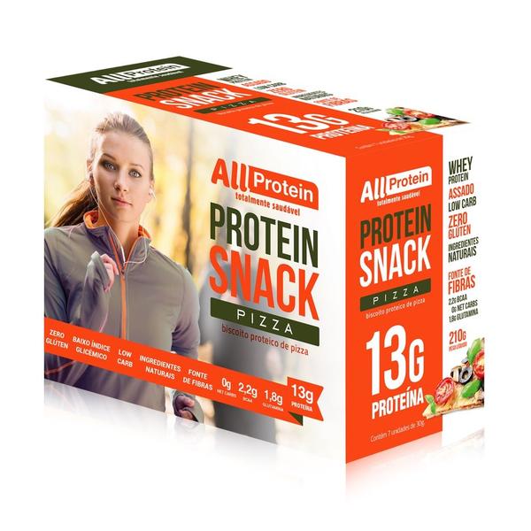 Imagem de Caixa de Protein Snack Pizza 7 unidades de 30g - All Protein