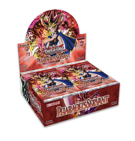 Imagem de Caixa de reforço Yu-Gi-Oh! Konami, serva do faraó TCG