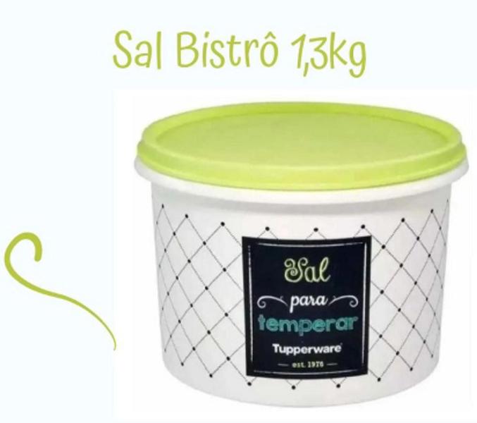 Imagem de Caixa de Sal 1,3kg LINHA BISTRÔ Tupperware 