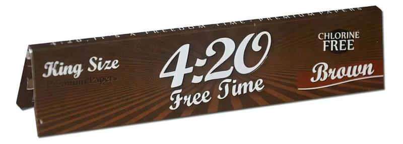 Imagem de Caixa De Seda 4:20 Free Time Brown King Size