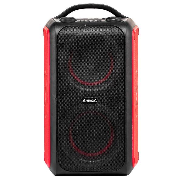 Imagem de Caixa de Som Acústica Bluetooth 600W ACA600 Bagvox Amvox Vermelha