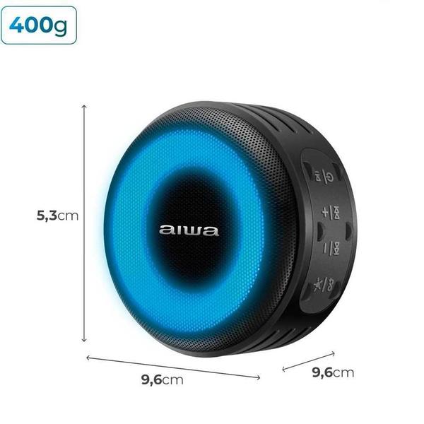 Imagem de Caixa de Som Aiwa Bluetooth IP65 10W Preta