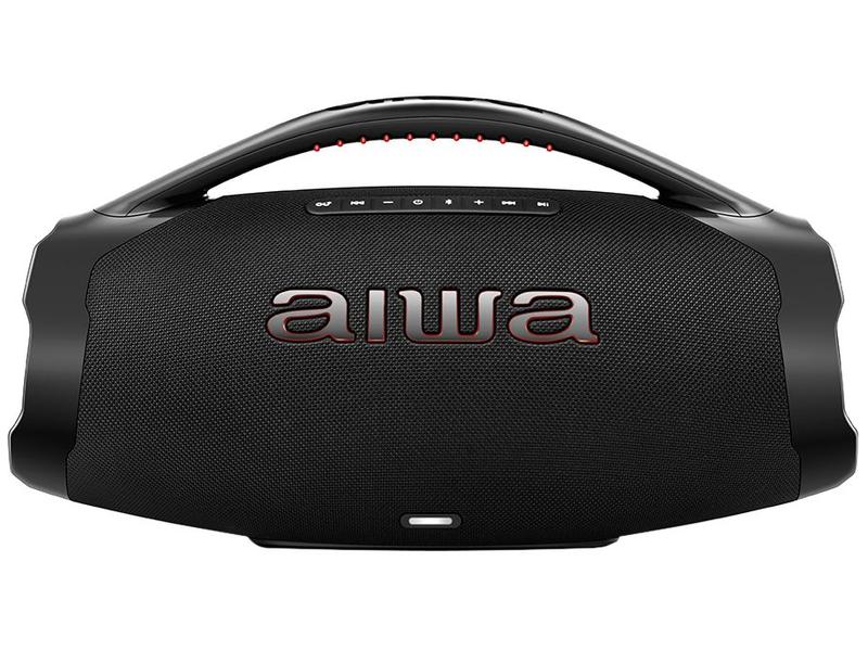 Caixa de Som Aiwa Boombox Plus AWS-BBS-01-B Bluetooth Amplificada 200W USB