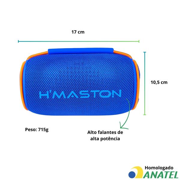 Imagem de Caixa de Som Alto Falante Portátil Bluetooth 20W TN34 Waterproof