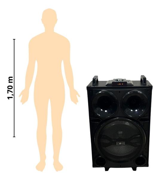 Imagem de Caixa de som amplificada 15000 watts inova