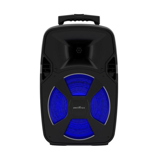 Caixa De Som Amplificada Britânia Bcx12000 650w Bivolt Preto