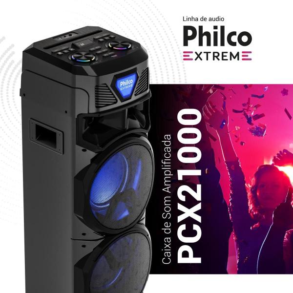 Caixa de som Amplificada Philco Exbass 2100W PCX21000 - Caixa de