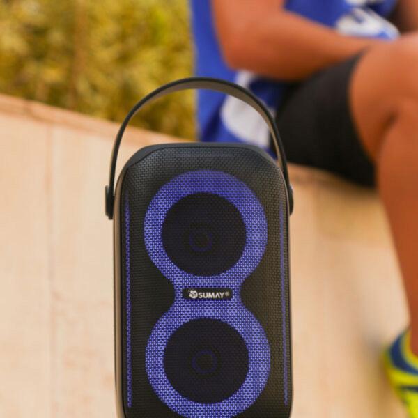 Imagem de Caixa De Som Amplificada Starbox Bluetooth Preto Sumay