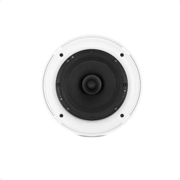 Imagem de Caixa de Som Arandela Redonda 40W 8 Ohms Frahm CS 6 Polegadas Com Trafo Branca Tweeter Piezo - 31553