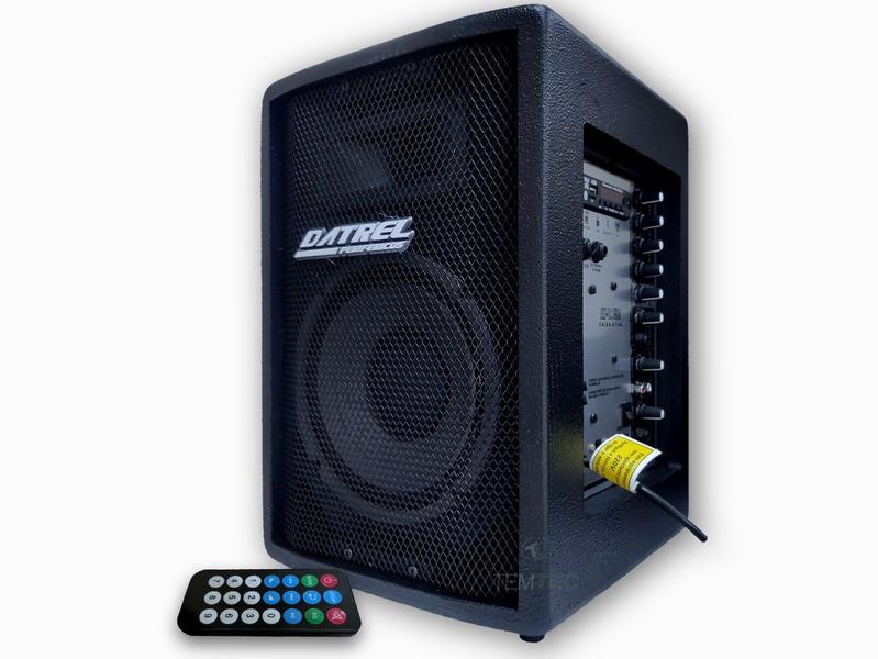 Imagem de Caixa de som ativa 8" 150w datrel bluetooth profissional