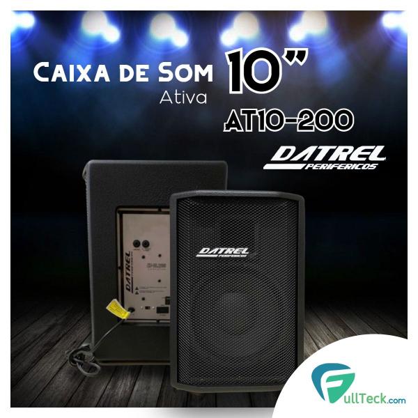 Imagem de Caixa de Som Ativa AT10-200 DATREL 127v/220v