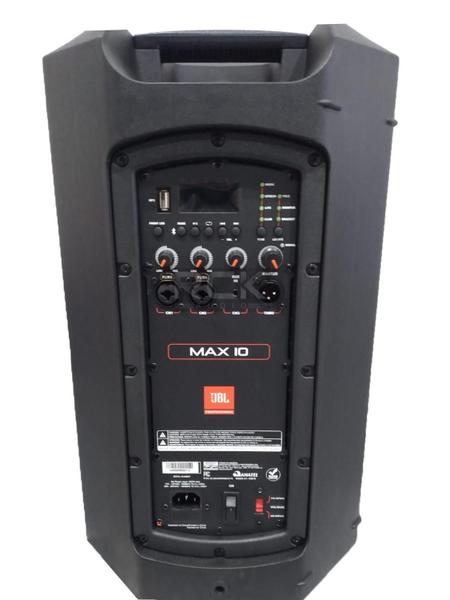 Imagem de Caixa de Som Ativa Jbl Max 10 Bluetooth USB 250w