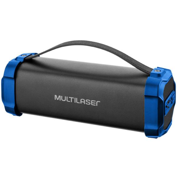 Imagem de Caixa de Som Bazooka Multilaser SP350 Bluetooth com Entrada para Pendrive USB Auxiliar Micro SD