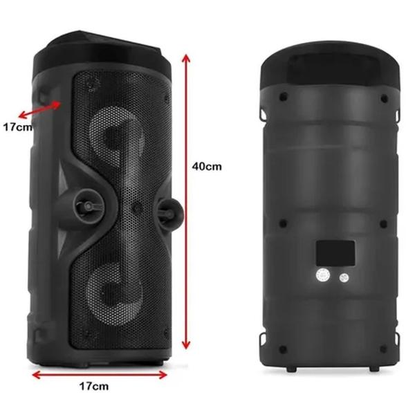 Imagem de Caixa De Som Bluetooth Amplificada Portátil Com Microfone MO35