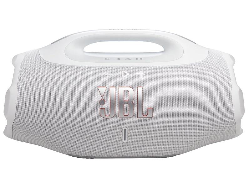 Caixa de Som Bluetooth JBL Boombox 4 Branca Até 34h de Reprodução, IP68 À prova dÁgua e Re...