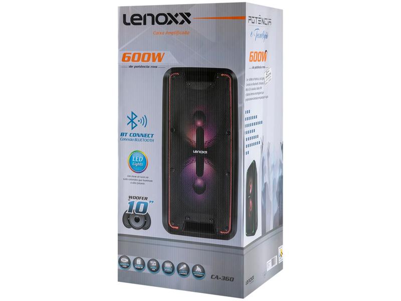 Imagem de Caixa de Som Bluetooth Lenoxx CA 360 Ativa