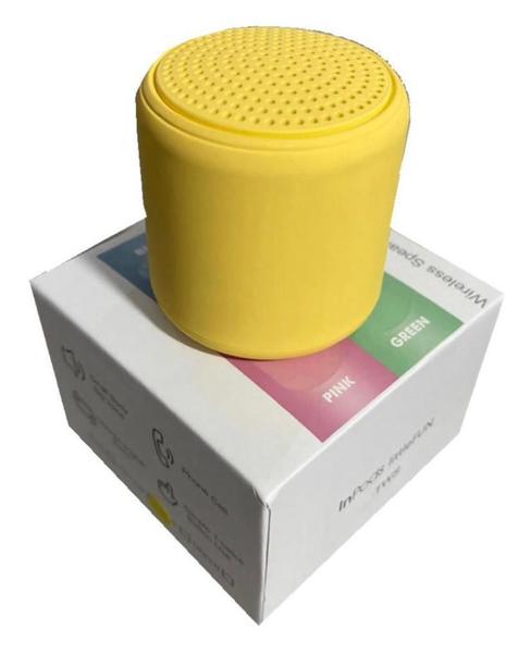 Imagem de Caixa De Som Bluetooth Portátil Little Fun Inpods Amarelo