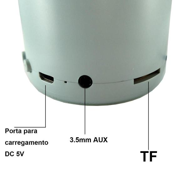 Imagem de Caixa De Som Bluetooth Portátil Little Fun Inpods Fm 7Cm