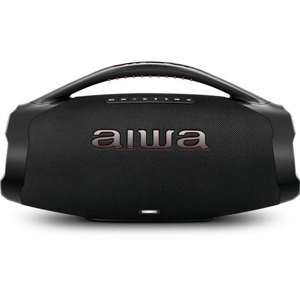 Imagem de Caixa de Som Boombox Plus AIWA BBS-01-B 200W BT 30H IP66 USB Bivolt Preto AWS-BBS-01-B