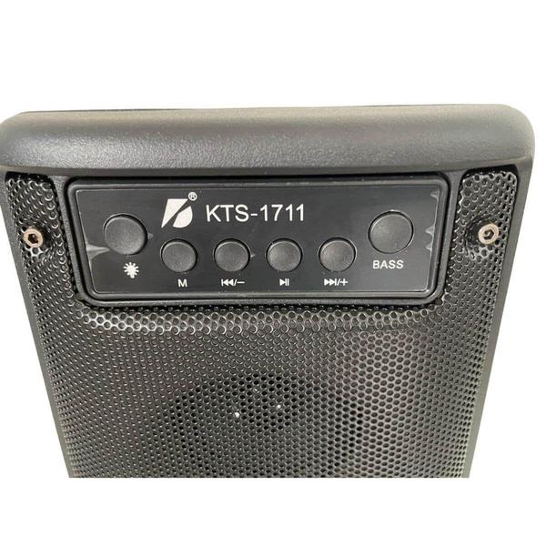 Imagem de Caixa de som com led mp3 bluetooth  kts-1711