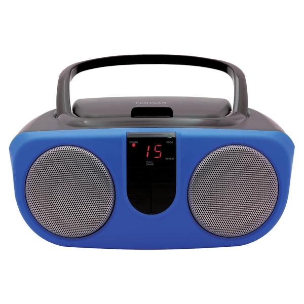 Imagem de Caixa de som de CD portátil Proscan PRCD243M-BLUE 2,4 W RMS azul