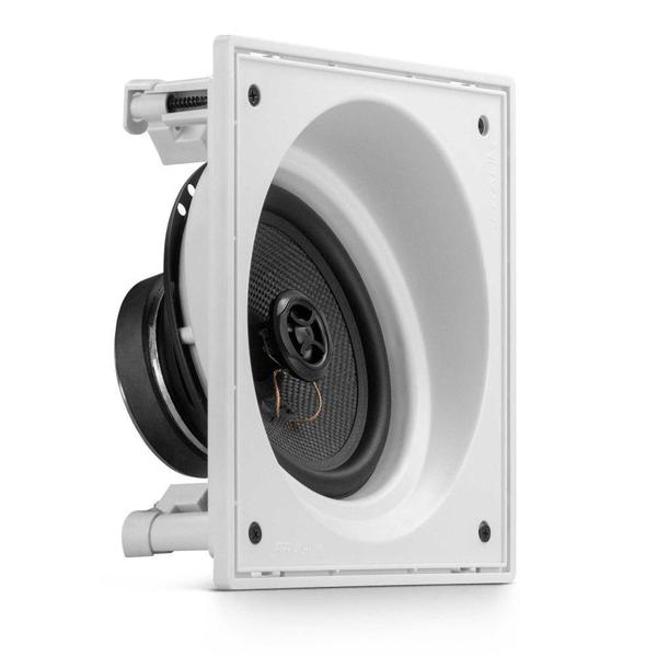 Imagem de Caixa de Som de embutir Arandela Angulada Frahm - 6" Coaxial Quadrada 80W