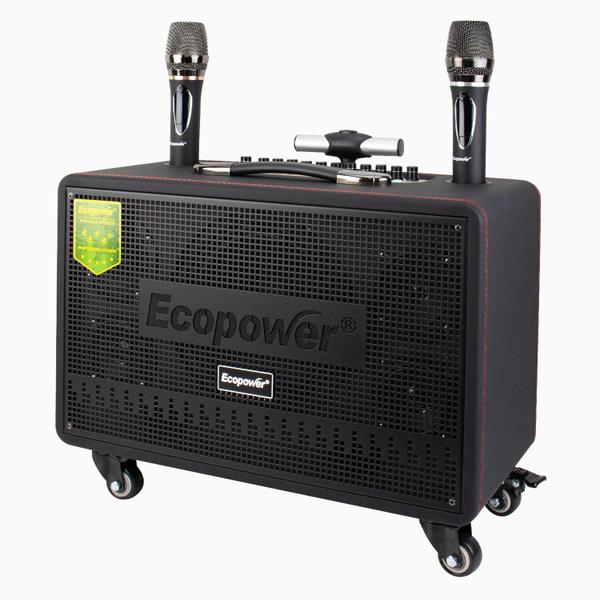 Imagem de Caixa de Som Ecopower EP-S200 - USB/SD - Bluetooth - 80W RMS - 2 Microfone - 8" - Preto