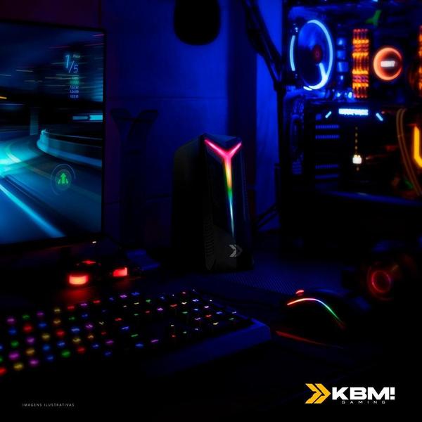 Imagem de Caixa de Som Gamer KBM! GAMING CSG120, RGB, AUX, Drive de 45mm, RMS 10W - KGCSG120