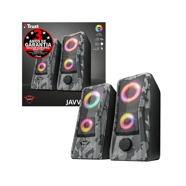 Imagem de Caixa De Som Gamer Trust Gxt 606 Javv Rgb