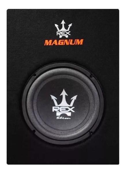 Imagem de Caixa de Som Magnum Dutada Slim Passiva Rex 200w Rms 4 Ohms 8 Polegadas