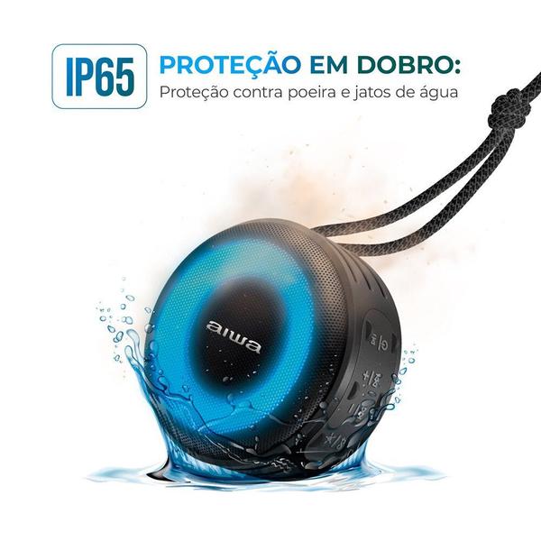 Imagem de Caixa de Som Mini Speaker Compacta Awia com Proteção a Água e Poeira - AWS-SP-02