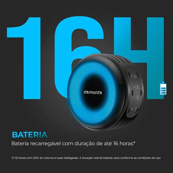 Imagem de Caixa de Som Mini Speaker Compacta Awia com Proteção a Água e Poeira - AWS-SP-02