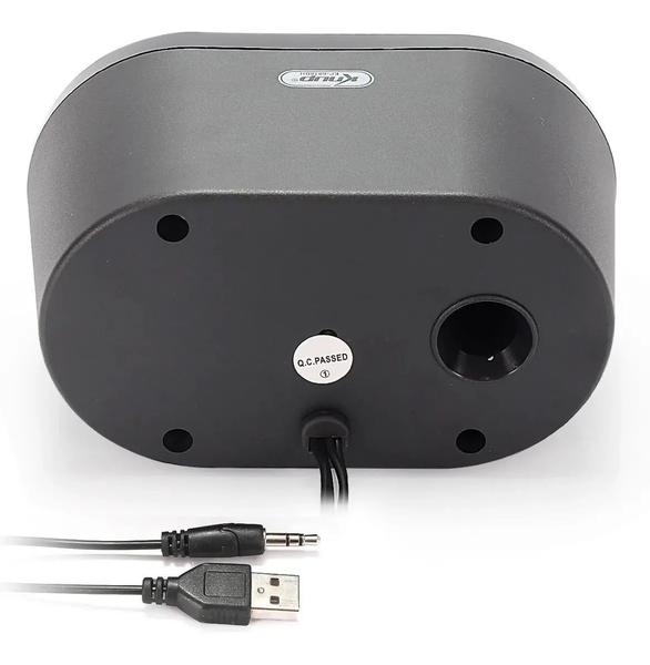 Imagem de Caixa de Som Mini Subwoofer Bluetooth Bivolt Usb Micro SD Gamer Knup KP-6018BH