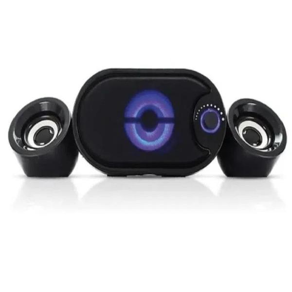 Imagem de Caixa de Som Mini Subwoofer Bluetooth Bivolt Usb Micro SD Gamer Knup KP-6018BH