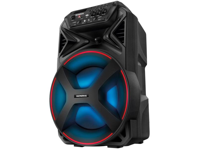 Imagem de Caixa de Som Mondial Connect Party Plus CM-250 - Bluetooth Amplificada Portátil 250W 8” USB